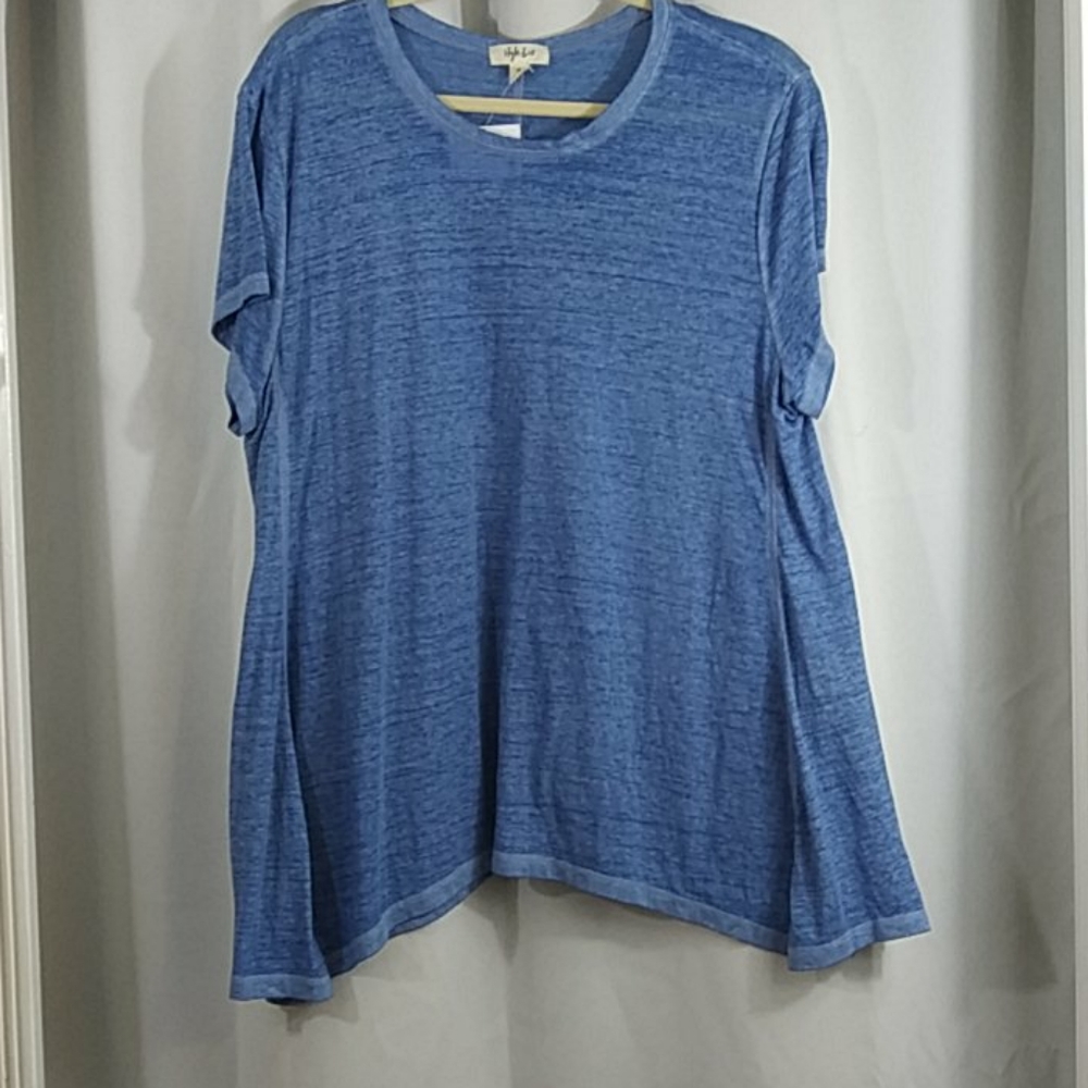 Style & Co burn out tee
